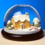 Snowy Snow Shaker - Alliance & Leicester