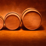 Wooden Barrels - Barclays Bank