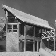 Natural Wood Architectural Planning Model 